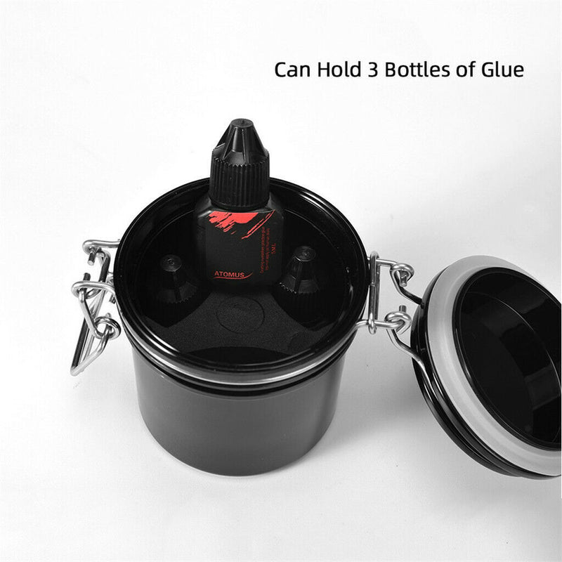 Plastic Grafting Eyelash Glue Storage Box