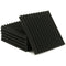 1X(Wedge Acoustic Foam With Adhesive Tape 8 Pcs Soundproof Panels,Silencing