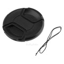 95mm Center Snap On Front Lens Cap Protection Cover for Sony Canon Nikon Camera