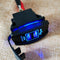 DC 12V/24V 3.1A 5V LED Dual USB Car Power Supply Charger Port Socket Waterproof