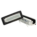 2x LED 18SMD 6500K License Plate Number Lamps White Light for Smart Fortwo