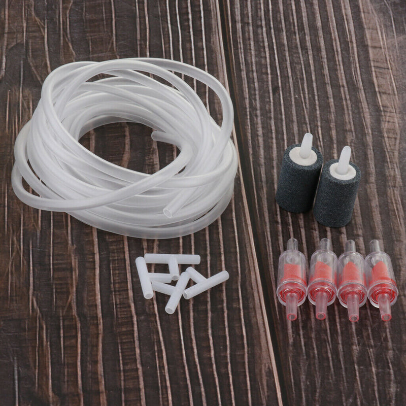 Set of 3 Aquarium 4m Air Tubes with Air Pump Accessories   Tank