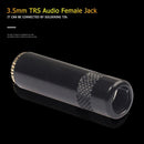 3.5mm TRS Audio Female Jack Solder Connector 3 Pole Stereo Headphone Plug K1B