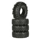 Durable 4pcs 1/10 RC Rock Crawler Tyres Set for Axial HSP  1.9'' Black