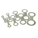 Stainless Saxophone Pads Repair Kits Sax Woodwind Leveling Tool Replacement
