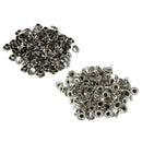 5X(100 Sets 6mm Round Iron Rivets Rapid Studs for Riveting, Decorating, Ti E5D5)