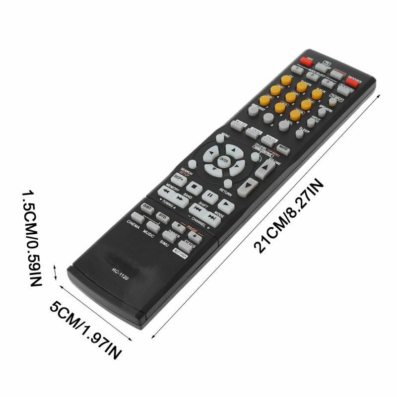 RC-1120 RC1120 Remote Control for Denon AV Receiver AVR-590 DHT590BA AVR-1610
