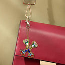 DIY Key Chain Diamond Painting Letters Women Bag Keyring Pendant Gift (X)