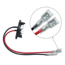 2Pcs H7 LED Headlight Bulb Base Holder Headlamp Socket Adapter For Golf 5 MK5