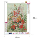 5D DIY Full Drill Square Diamond Painting Warm Flowers Cross Stitch Mosaic