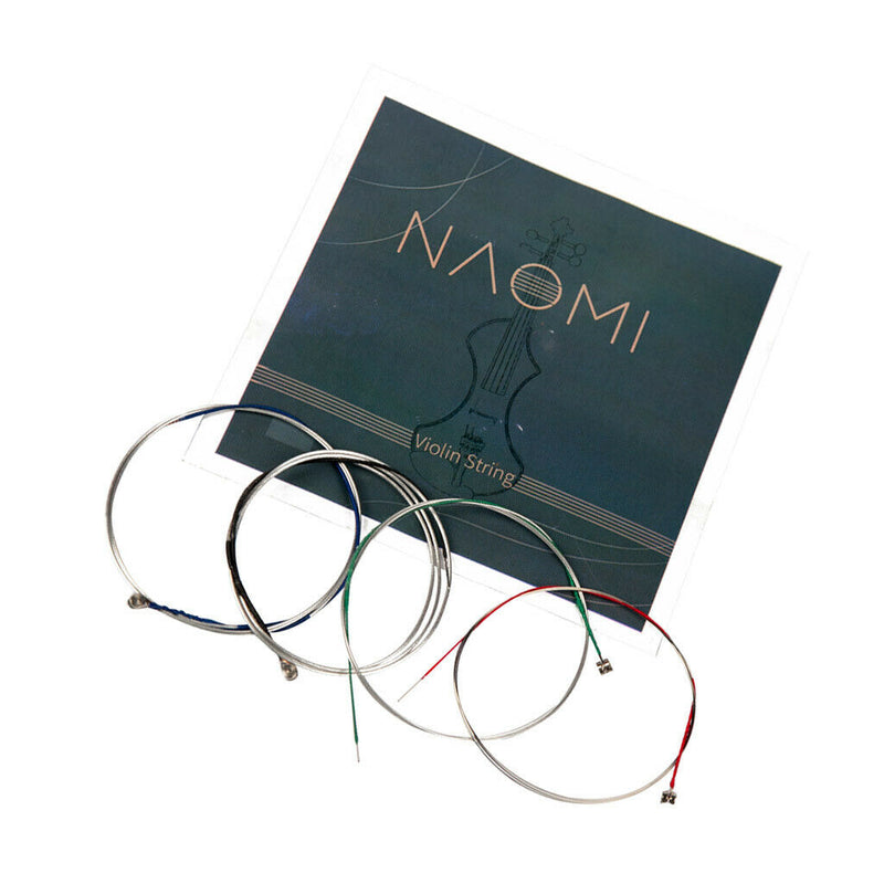1 Set Of 4/4 3/4 Nickel String Violin Unique Gift For