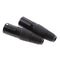 5pcs XLR 3 Pin Microphone Mic Male Audio Cable Plug