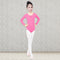 Ballet Dress Kids Girls Long Sleeve Dance Ballerina Leotard (Rose 6-7T) A#S
