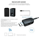 USB Bluetooth 5.0 Receiver Adapter 3.5Mm AUX Stereo for TV PC Headphone Spe L9G6