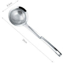 Stainless Steel Wall-Mounted Hot Pot Colander Spoon Thicken Colander Filter Z9G3