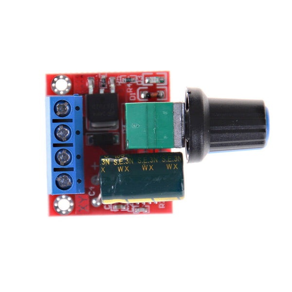 Mini DC Motor PWM Speed Controller 5A 4.5V-35V Speed Control Switch LED DimmerJR