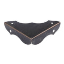 Metal Table Retro Style Corner Covers Protector 40mmx40mm 4 Pcs Bronze E9S3