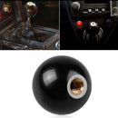 M12*1.25MM Black 8 Billiard Manual Gear Shift Knob with M10x1.5 Nut Insert