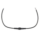 Male Female Plug 2 Pin LED Waterproof Connector Cable Black