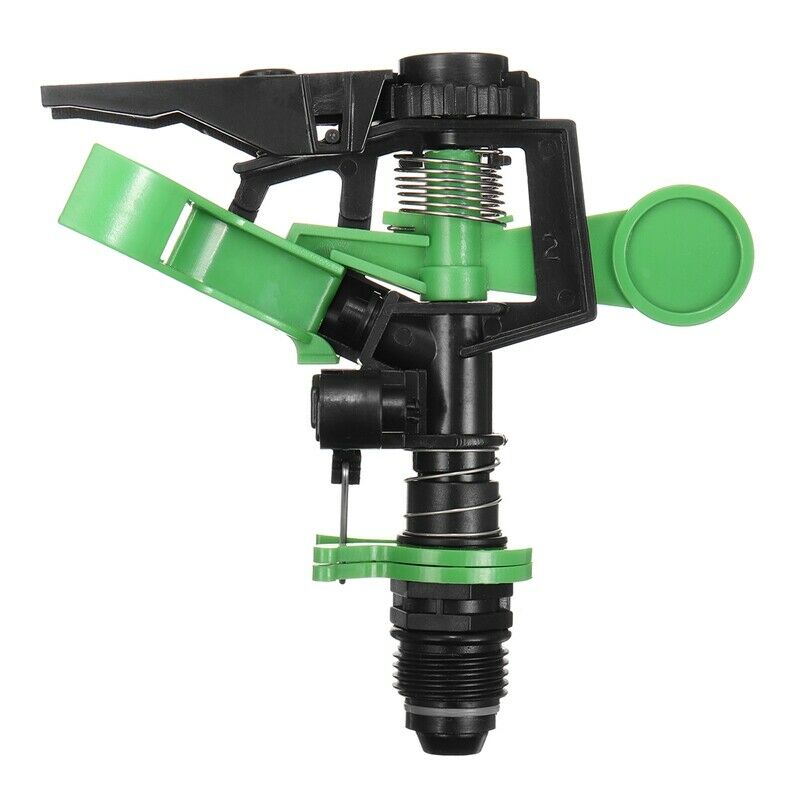 360 Rotating Water Sprinkle Garden Lawn Impulse Nozzle Watering Tool Pin Pu