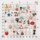 20X/pack Enamel Mixed Random Send Alloy Pendant Charms Jewelry DIY Accessories..