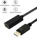 Display Port to HDMI Male Female Adapter Converter Cable Display Port DP to HDMI
