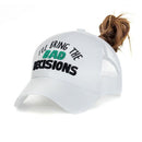 I'Ll Bring The Bad Decisions' Hat Cap Unisex Cotton Adjustable Baseball Cap
