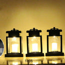 Outdoor Garden LED Candle Lamp Solar Powered Lantern Light Waterproof Hanging~