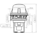 E14 Oven Lamp Holder Baking 15W/25W Illumination Lamp Holder Oven Lamp Cap  O5D4