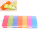 7 Day Tablet Pill Box Holder Weekly Medicine Storage Organizer Container Case %ã€Š
