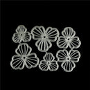 6Pcs Flowers Design Metal Cutting Dies For DIY Scrapbooking Album Paper Cards FT