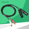 Dual RCA Male to XLR Male Cable 2 XLR to 2 RCA Plug HIFI Stereo Audio Cable