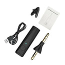 3X(Mini Wireless Receiver Music Audio Adapter Bt 5.0 Car Hands-Free Calls K