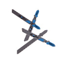 5Pcs Jig Saw Blades Wood Metal Fast Cutting Reciprocating Saw Blade  SPTEUS