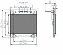 0.96" I2C IIC SPI Serial 128X64 White OLED LCD LED Display Module for Arduino lu