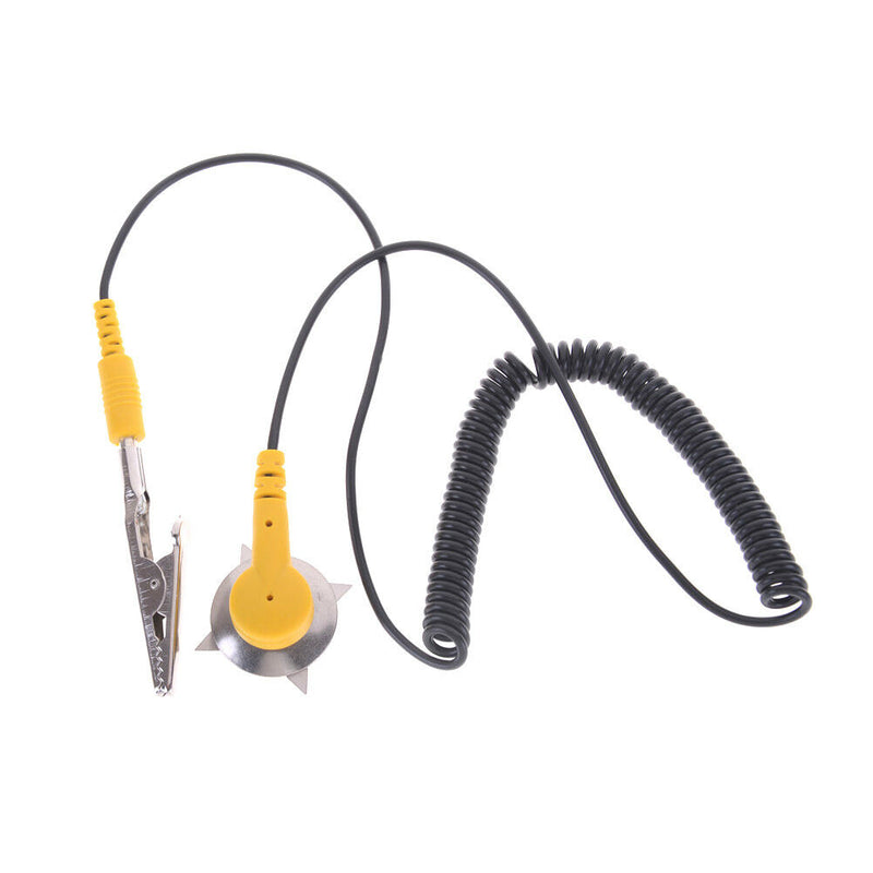 Desktop Antistatic ESD Cord Crocodile Clip Anti Static Mats Ground Wire JR