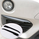 Car Front Fog Lights Lamp Strips Trim Cover Stickers for Bmw X1 F48 2016-20