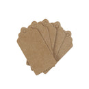 100X Kraft Paper Tags Label Luggage Wedding Birthday Christmas Party Blan Hs Gw