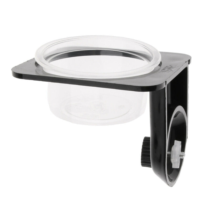 2Pcs Reptile Feeding Bowl Screw Food & Water Dish For Gecko, Lizard, Etc