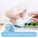 Kitchen Egg Holder Tray Storage Refrigerator Eggs Box Container Case PlastiS Hn