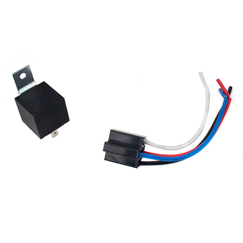 5x Waterproof Automotive Relay 12V DC 40A 4-Pin Car Relay + 5x Relay Socket