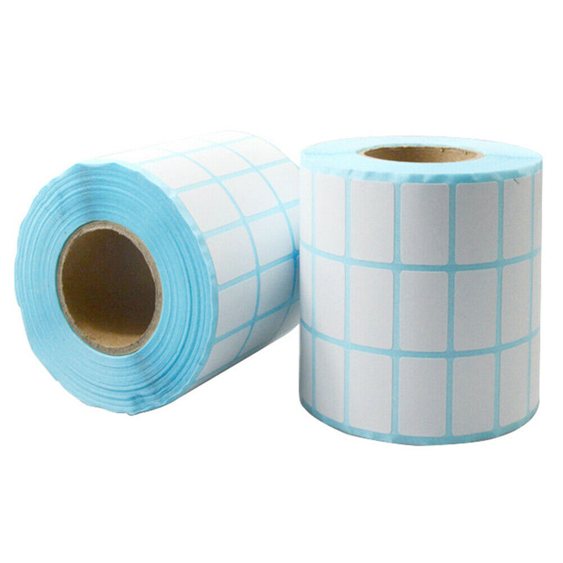 Waterproof Adhesive Thermal Paper Label Blank Print Stickers (5000pcs/Roll)