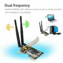 PCI-e PCI Express 600M Wireless WiFi Card Adapter Low Profile Bracket