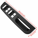 Left Driving Black Window Switch Bezel Handle Trim Set For VW Jetta Go JMC