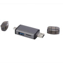 Micro USB 2.0 Type C to TF Memory Card Adapter OTG Smart Memory Card Reader