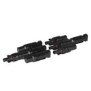 MC4 3T Branches Parallel Connect Solar Panel Cable Photovoltaic Connectors New