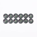 12pcs 12mm compasses portable handheld outdoor emergency survival compass MD Jlj