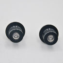 2x Black 8mm Aluminum Swingarm Swing Arm Spools Stand Screws Universal