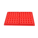 5-Cavity Waffles Cake Chocolate Pan Silicone Mold Baking Flower Mould  gweg
