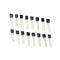 200PCS 10Types TO-92 In-line Transistor Box NPN TO-92 PNP BC337 2N2222 S8050